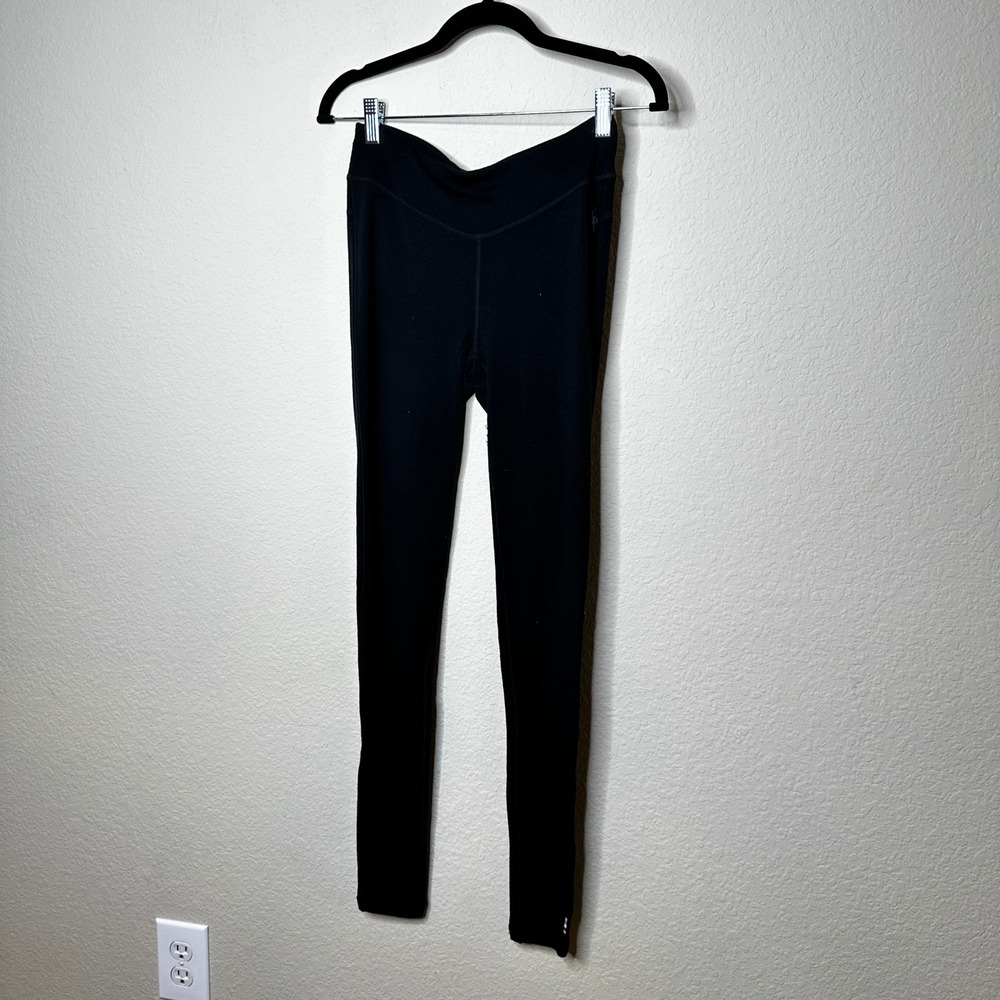 Smartwool Merino 250 Base Layer Leggings Black Womens Small Thermal Bottoms
